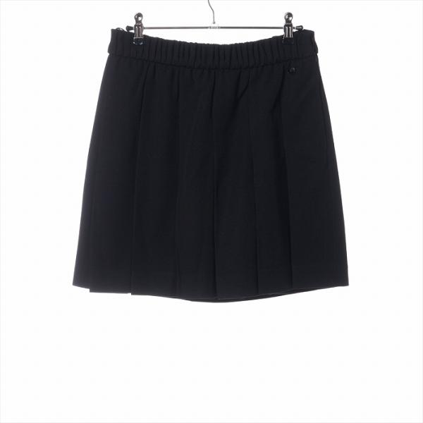 CHANEL（シャネル） ココボタン ウール スカート P46707 ブラック ＃38