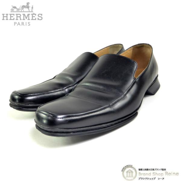 HERMES（エルメス） モカシン ローファー レザー シューズ 靴 ＃41