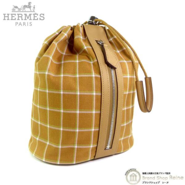 HERMES エルメス （HERMES） トレックH ポーチ チェック