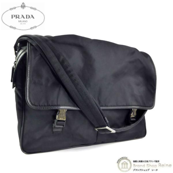 PRADA（プラダ） VIAGGIO ナイロン テスート×サフィアーノ