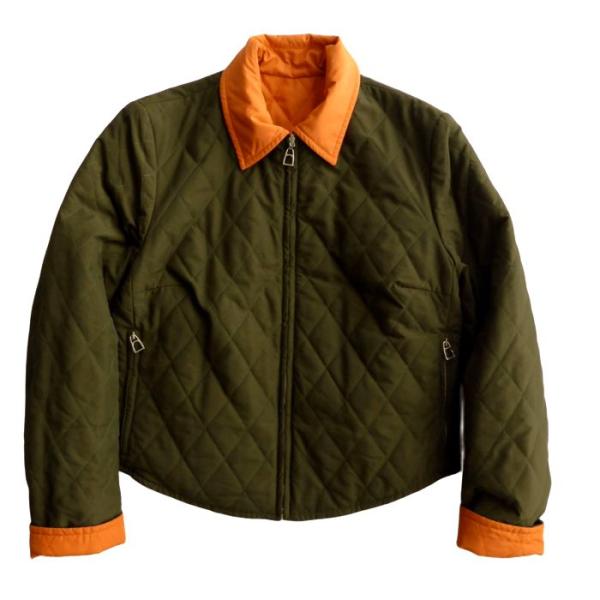 HERMES（エルメス） キルティング リバーシブル ジャケット ブルゾン M 