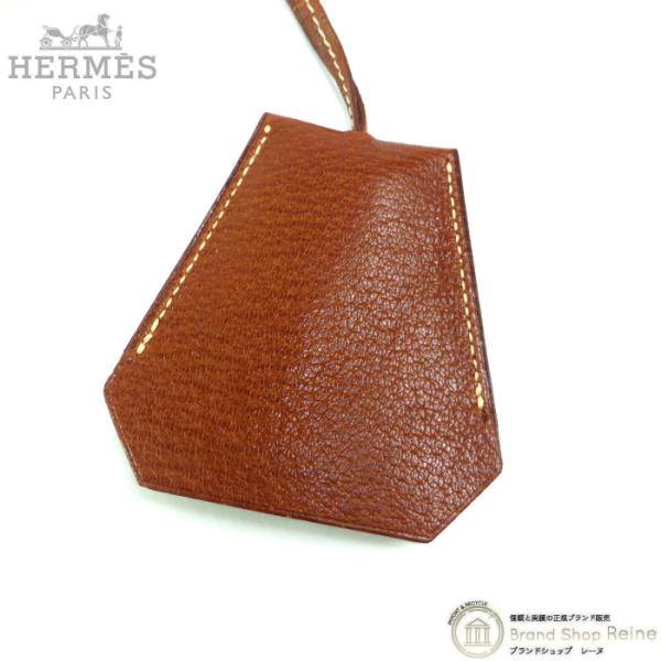 HERMES（エルメス） クロシェット シェーブル キーリング □E刻