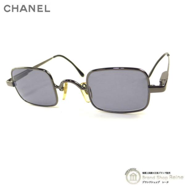 CHANEL（シャネル） ミニ スクエア メタル サングラス 細フレーム