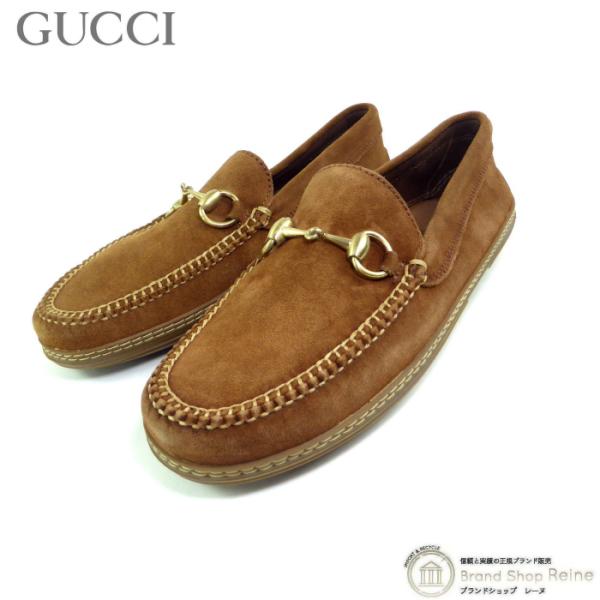 グッチ　ホースビット　ローファー スウェードGUCCI　41.5 Gucci Horsebit 1955 グッチ （GUCCI） ホースビット ローファー