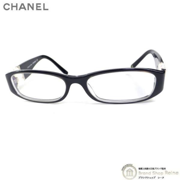 CHANEL メガネフレーム　3155H Fパール　アイウェア 極美品 CHANEL（シャネル） Collection Perle スクエア イミテーションパール