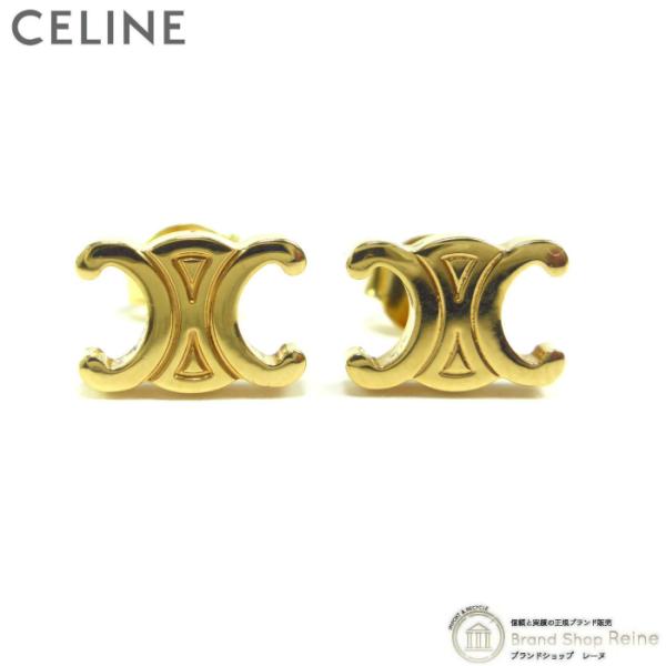 TRIOMPHE セリーヌ （CELINE） トリオンフ スタッズ ピアス 461CY