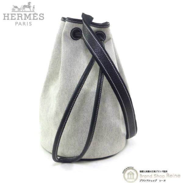 エルメスサコッシュHERMES値下げ交渉⭕️ HERMES（エルメス） サックマリーン レシーフPM トワルアッシュ