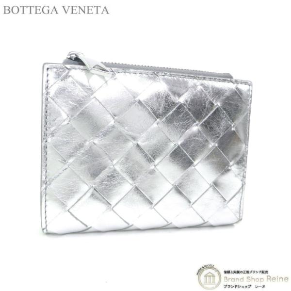 ボッデガの珍しいホワイトグレーのお財布！ BOTTEGA VENETA（ボッテガ・ヴェネタ） ボッテガ ヴェネタ イントレ