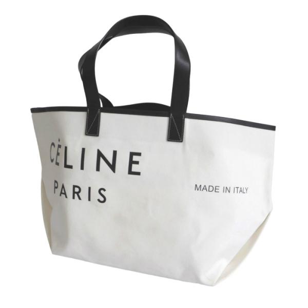 CELINE（セリーヌ） メイドイン トート ミディアム キャンバス×レザー