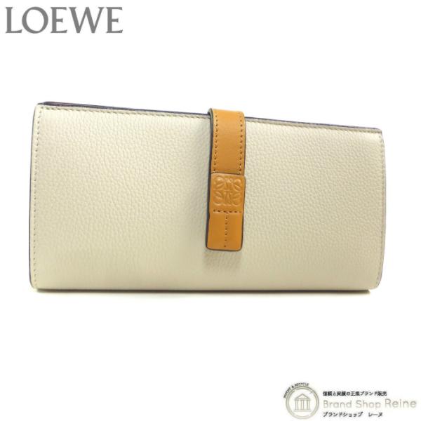 406 美品 LOEWE ロエベ 長財布 ラウンドファスナー LOEWE（ロエベ） ラージ バーティカル ウォレット 二つ折り 長財布