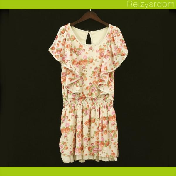 1650 Cecil Mcbee セシルマクビー 花柄 シフォンワンピース 中古 Aランク Buyee Buyee Japanese Proxy Service Buy From Japan Bot Online