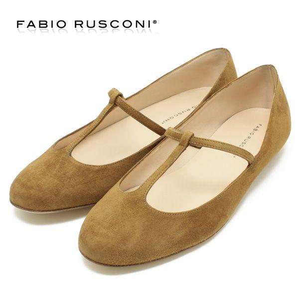Fabiorusconi ファビオルスコーニ Tストラップ カッターシューズ Gazzella ブラウンスエード フラットシューズ バレエパンプス ローヒール イタリア製 Fabiorusconi Figocamoscio Gazzel Relaaax 通販 Yahoo ショッピング