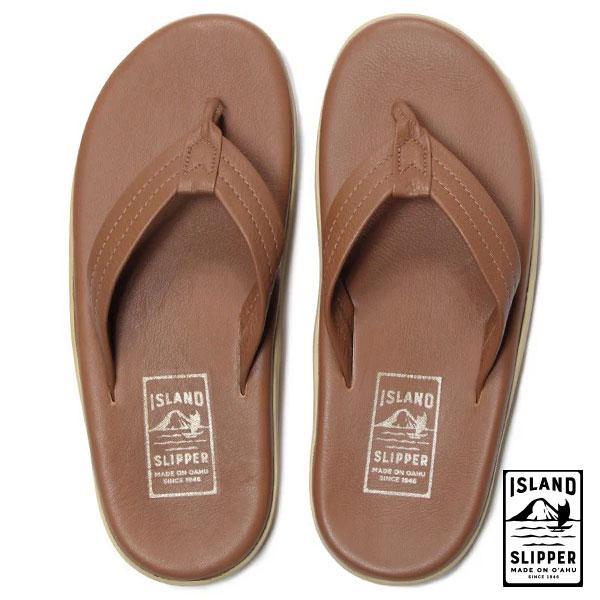 アイランドスリッパ  Slipper PT202 レザートングサンダル ウイスキー ブラウン メンズ レディース ISLAND SLIPPER（アイランドスリッパ） Island Slipper PT202 レザー