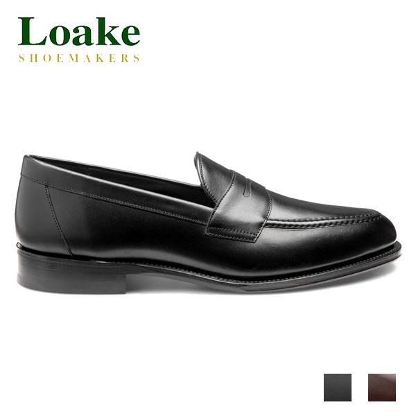 Loake England ローク HORNBEAM ホーンビーム カーフレザー ローファー スリッポン ハンドメイド 1880 クラシック 英国製 本革 メンズ  Fフィット 3E相当 レザーソール ECHORB/ECHORDK Loake（ローク） Loake England HORNBEAM ホーンビーム カーフレザー