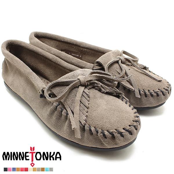 Minnetonka/ミネトンカ　正規品 モカシン KILTY/キルティー GREY 401T Mi...