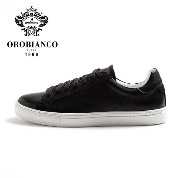 OROBIANCO オロビアンコ BIELLA/3 [ Leather Sneaker ] レザー スニーカー ビジカジ メンズ レザー 本革 イタリア製 Orobianco（オロビアンコ） BIELLA/3 [ Leather Sneaker ] レザー