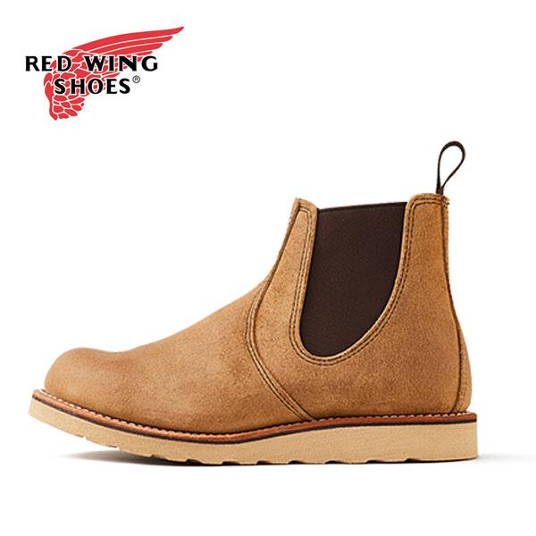 REDWINGJAPAN正規品 レッドウィング RW3192  クラシックチェルシー Classic Chelsea ホーソーン「ミュールスキナー」ラフアウト レザー 本革 RED WING SHOES（レッドウィング） REDWINGJAPAN正規品 RW3192