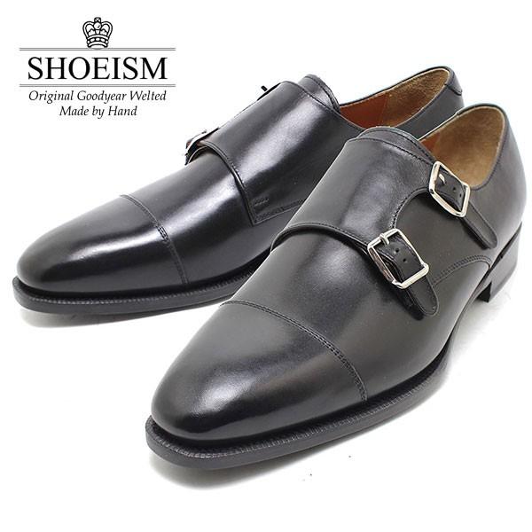 SHOEISM（シューイズム） 302 ダブルモンクストラップ レザーソール