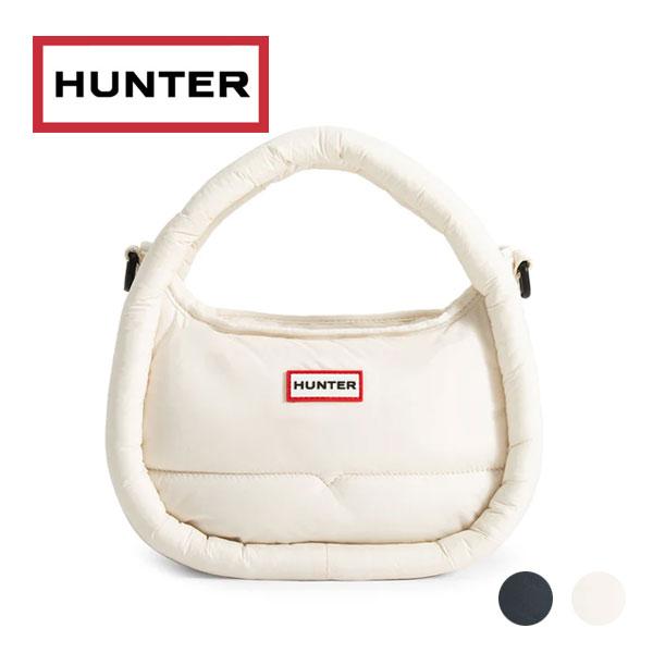 HUNTER（ハンター） フレイムド パファー ミディ ホーボー 軽量