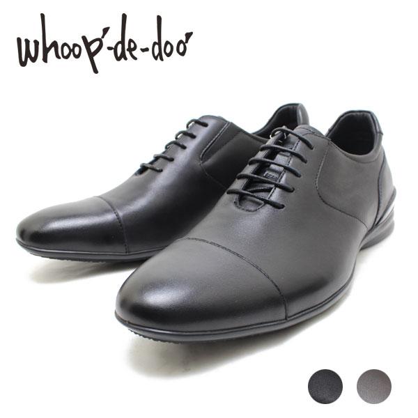 フープディドゥ whoop-de-doo 24330621 防水ストレートチップシューズ 本革 定番 ビジネス ドレス 紐靴 革靴 仕事用 メンズ whoop'-de-doo' whoop-de-doo（フープディドゥ） whoop-de-doo 24330621 防水
