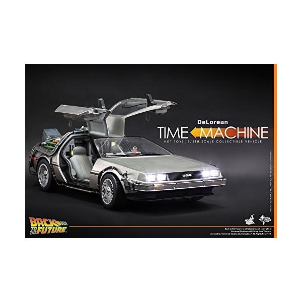デロリアン タイムマシン 1 6スケールビークル バック トゥ ザ フューチャー S 0424 Flowerflower ムービー マスターピース