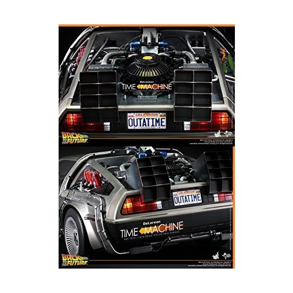 デロリアン タイムマシン 1 6スケールビークル バック トゥ ザ フューチャー S 0424 Flowerflower ムービー マスターピース