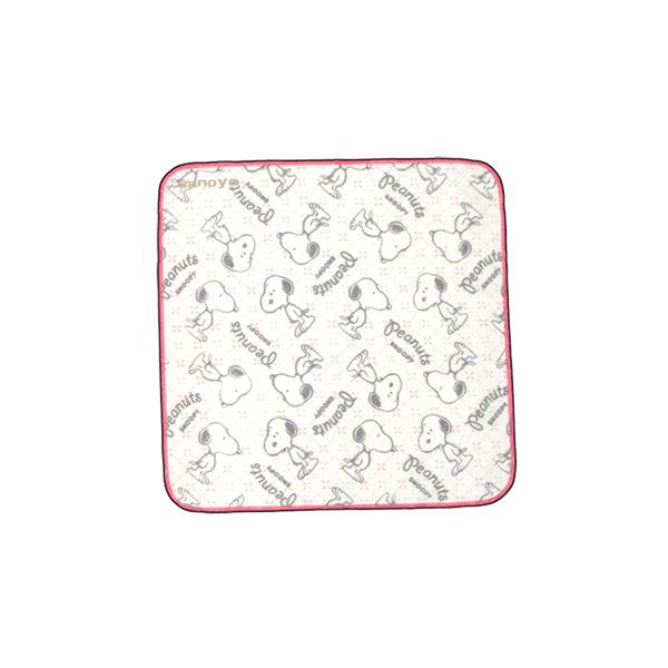 西川 スヌーピー ガーゼミニタオル かわいい 日本製 ハンカチタオル 25x25cm 綿100％
