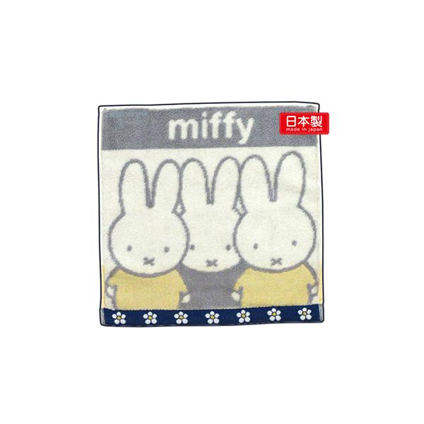 ミッフィー ミニタオル かわいい 日本製 ハンカチタオル お友達 25x25cm 綿100％ 西川