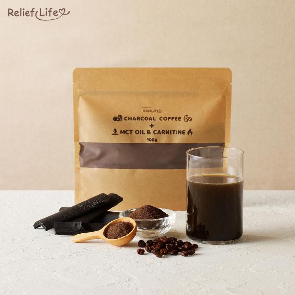 Relief Life ダイエットコーヒー チャコールコーヒー+MCTオイル