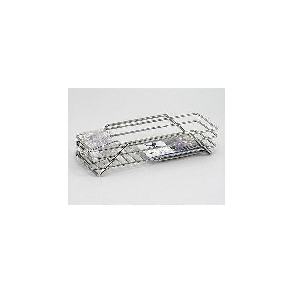 特徴・蛇口わきの狭いスペースにも置けるスリム形状。・仕切りは前後にスライド可能で、取り付けも簡単です。・吸盤を使ってシンク内にも取り付けできます。