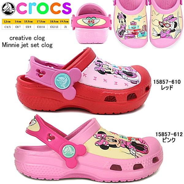 crocs（クロックス） サンダル キッズ ミニー クロッグ crocs creative