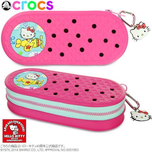 crocs pencil case