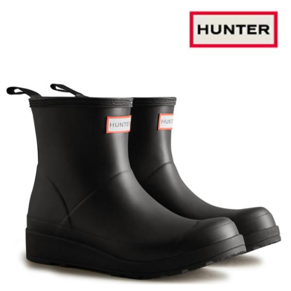 HUNTER 激レア　長靴 バックストラップ付き HUNTER（ハンター） レディース プレイ ショート バックストラップ