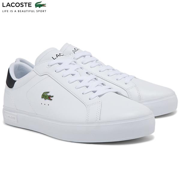 シューズ(男性用) Sepatu Lacoste LACOSTE ラコステ メンズ スニーカー パワーコート 0721 1
