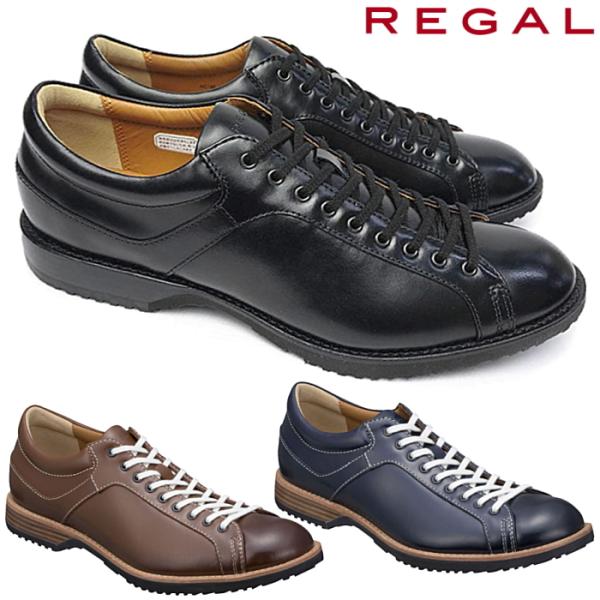 REGAL リーガル メンズ スニーカー レースアップ シューズ 本革