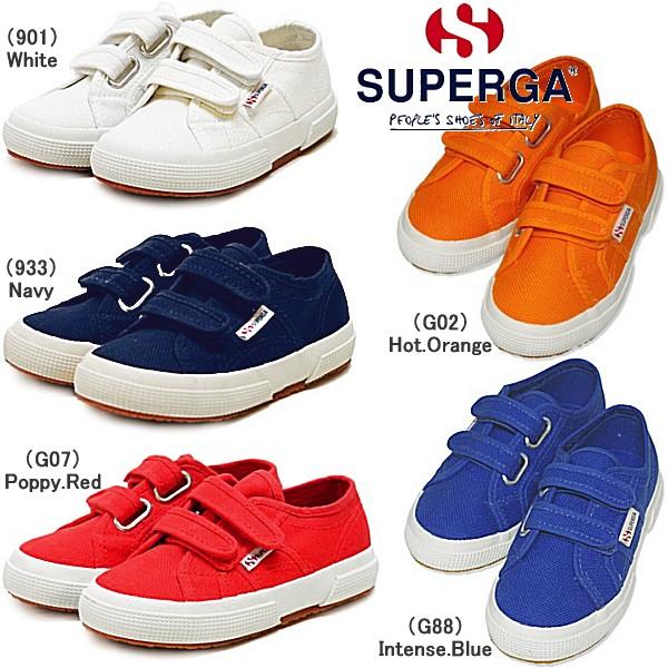 �X�y���K �X�j�[�J�[ sneaker �L�b�Y �x���N���^�C�v SUPERGA 2750 JVEL CLASSIC [S0003E0] �N���V�b�N �R�b�g�� �L�����o�X �C �L�b�Y �V���[�Y 16�`20cm kids