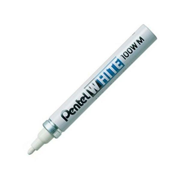 Pentel 油性ペン　ホワイト　中字
