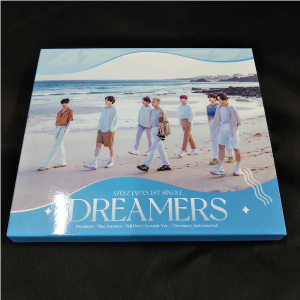 ATEEZ/DREAMERS TYPE-B 中古CD+DVD・送料無料！（ケース割れ箇所あり