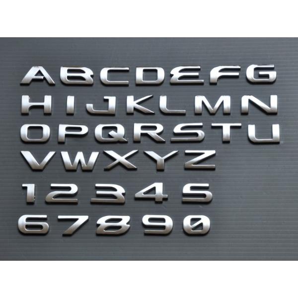 メール便無料 カスタマイズフォントエンブレム クロームメッキ アルファベットa Z 数字0 9 組み合わせ自由 お好きな文字をお選び下さい ロゴエンブレム Dejapan เสนอราคาและซ อญ ป นท ม ค านายหน า 0