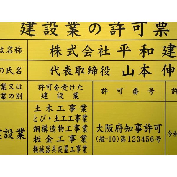 建設業の許可票 シンプルフレーム1 建設業許可看板金看板法定看板事務所票建設業許可証認額入り標識 Buyee Buyee 提供一站式最全面最專業現地yahoo Japan拍賣代bid代拍代購服務