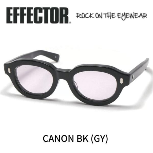 EFFECTOR エフェクター メガネ サングラス CANON カノン BK GY