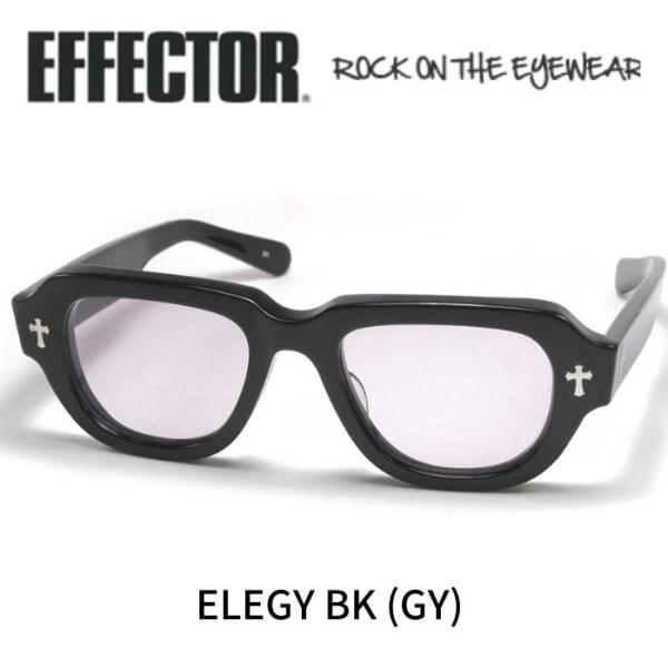 EFFECTOR エフェクター メガネ サングラス ELEGY エレジー BK GY