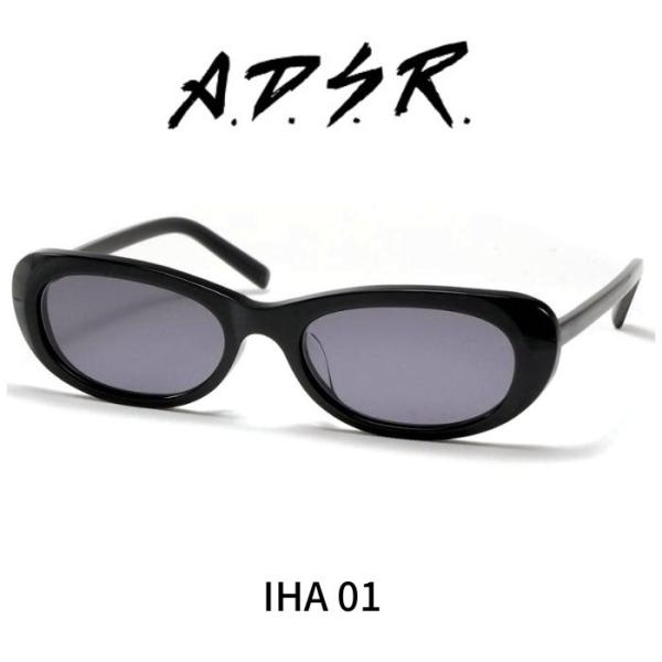 A.D.S.R. adsr サングラス IHA 01 (Shiny Black/ Black) ADSR