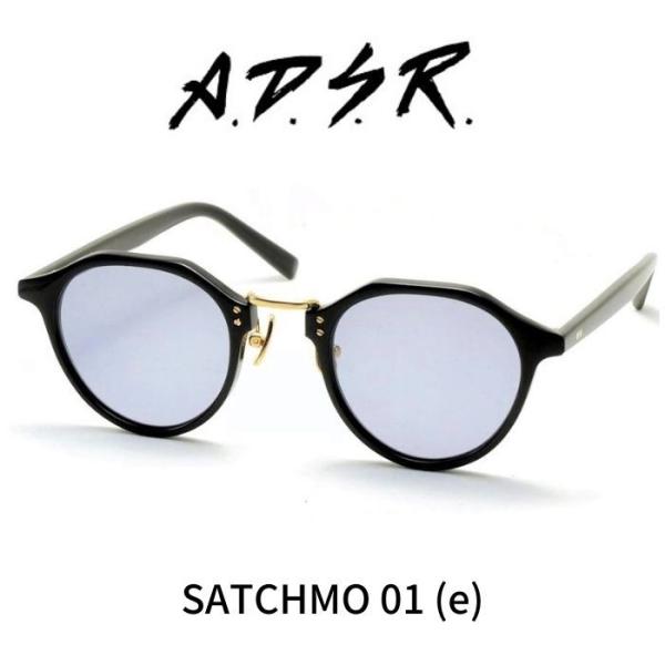 A.D.S.R. adsr サングラス SATCHMO サッチモ 01 e ブラック ゴールド