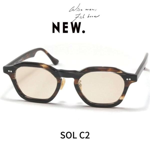 NEW. ニュー (NEWMAN ニューマン) メガネ サングラス SOL ソル C2