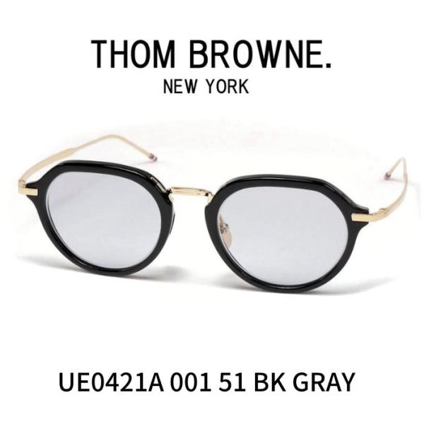 THOM BROWNE トムブラウン メガネ サングラス UE0421A 001 51 Black