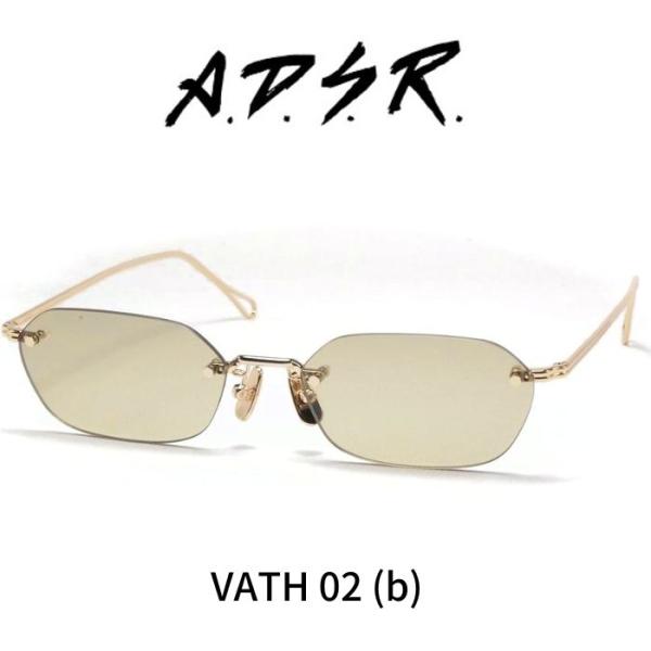 A.D.S.R. adsr メガネ サングラス VATH ヴァス 02 b ゴールド ライト