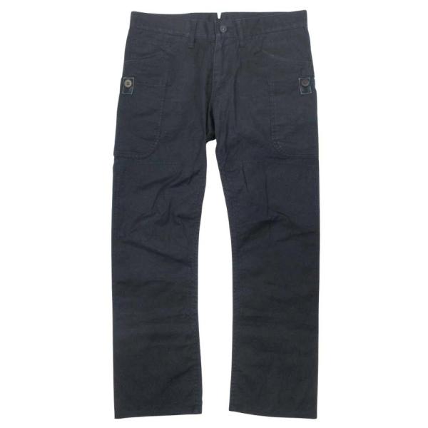 美品 12ss JUNYA WATANABE MAN COMME des GARCONS MAN ジュンヤワタナベマン カーゴパンツ ボトムス コットン XS ネイビー メンズ 古着 中古