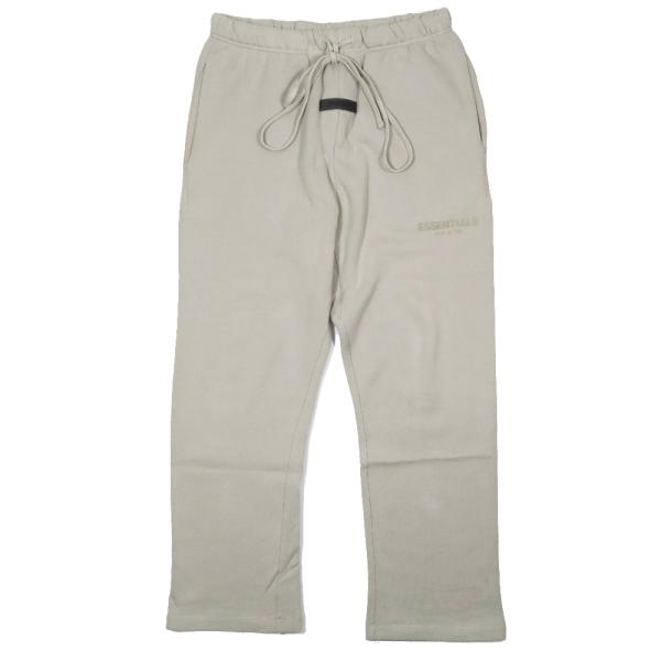良品 FOG ESSENTIALS エッセンシャルズ SWEATPANTS スウェットパンツ イージーパンツ ラバー ロゴ ボトムス グレー M メンズ 古着 中古