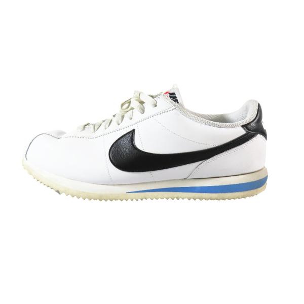 良品 NIKE ナイキ ウィメンズ Cortez White and Black コルテッツ スニーカー DN1791-100 靴 シューズ ホワイト ブラック 29cm メンズ 古着 中古